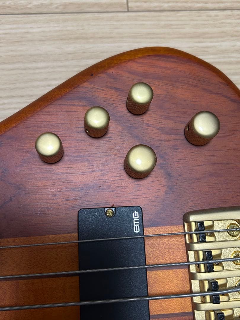 SCHECTER 5弦ベースstiletto studio5＋ソフトケース付き