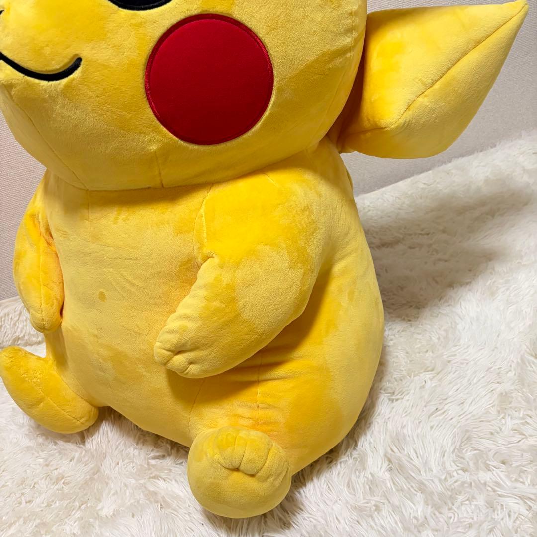 【美品】 ポケモンセンター 限定品 ピカチュウ 40インチ 特大 ぬいぐるみ