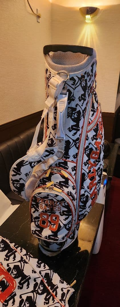 【希少】スポンジボブ×コラボ　ヘッドカバー3点　パーリーゲイツ　キャディーバッグ