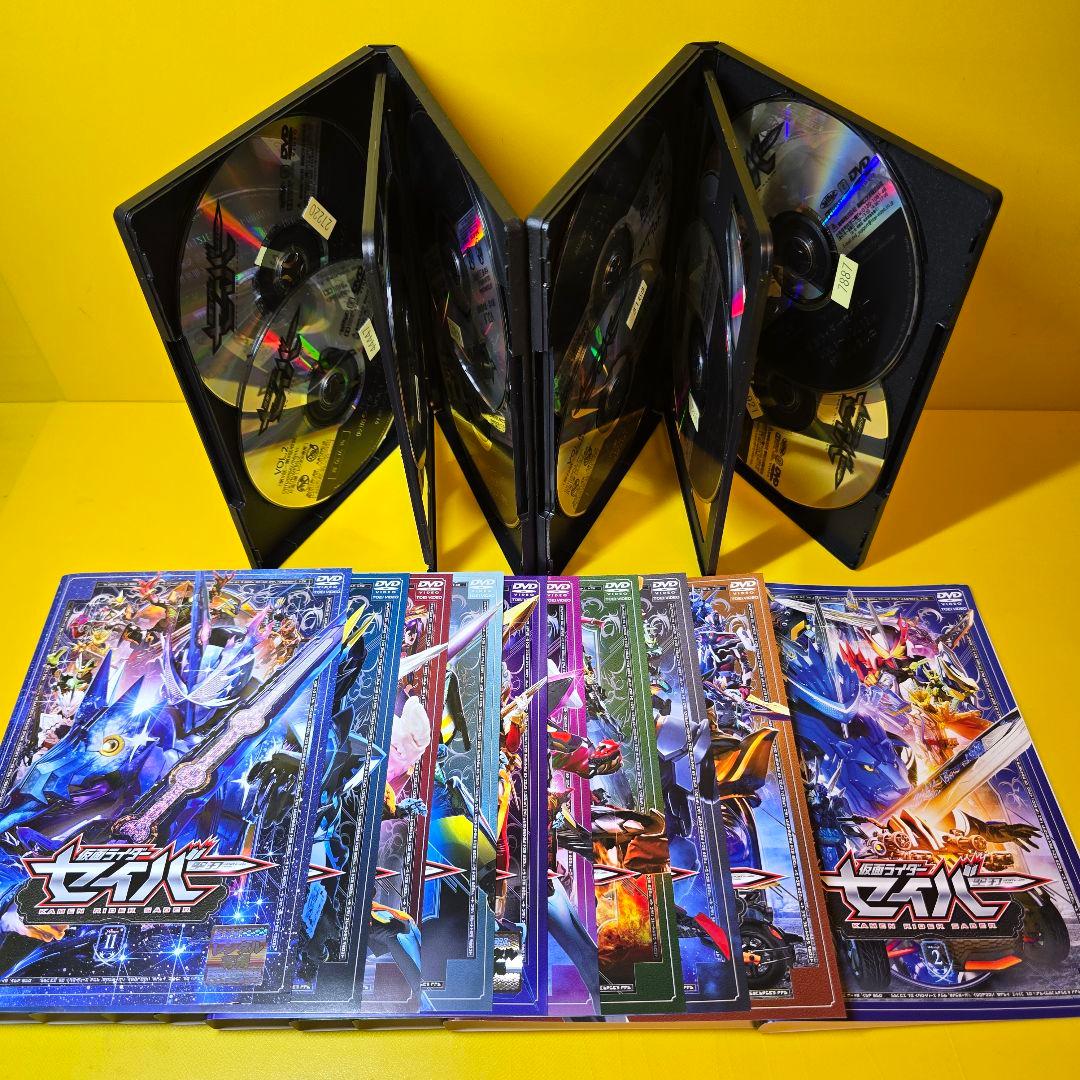 新品ケース交換済　仮面ライダーセイバー 全12巻+映画他　5巻 全17巻セッ