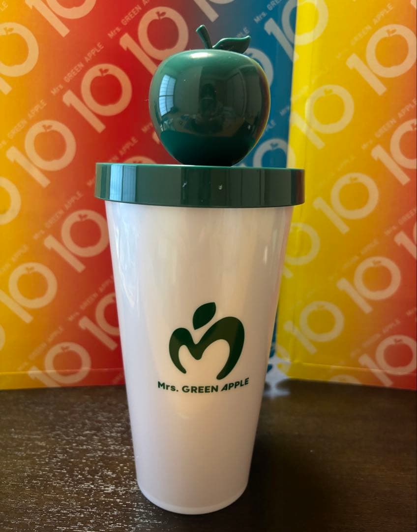 ★新品Mrs. GREEN APPLE ポップコーンバケット、タンブラー、グラス