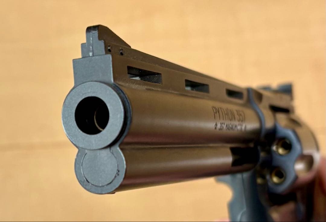【コルトパイソン.357マグナム】6インチ　ガスリボルバー　東京マルイ（絶版品）