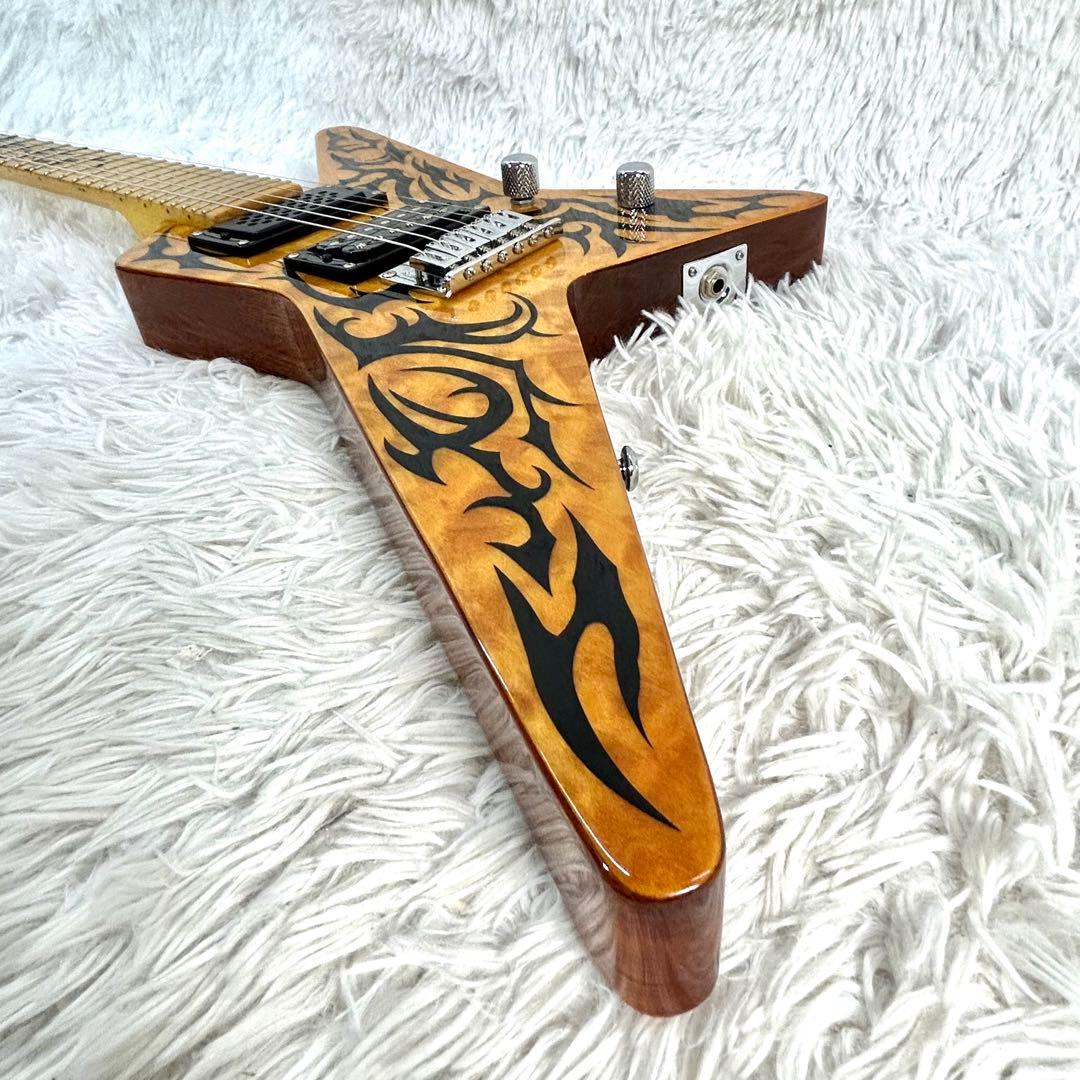 Grassroots GR-RS-40 TRIBAL アンプ内蔵 ギター 高崎晃