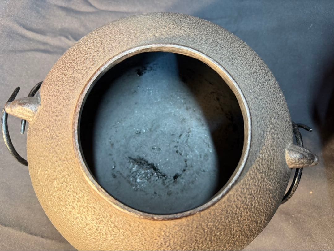 茶釜 風炉釜 茶道具 鉄器 古道具 茶道 風炉 骨董 アンティーク
