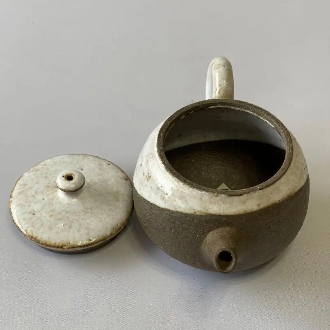 常滑焼 白山 後手急須　茶銚　茶器　茶道具