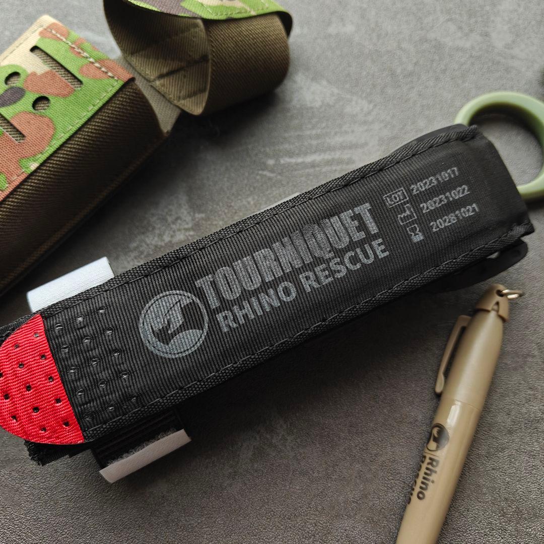 新品実物 米国FDA認証 RHINO TACTICAL 止血帯セット 自衛隊