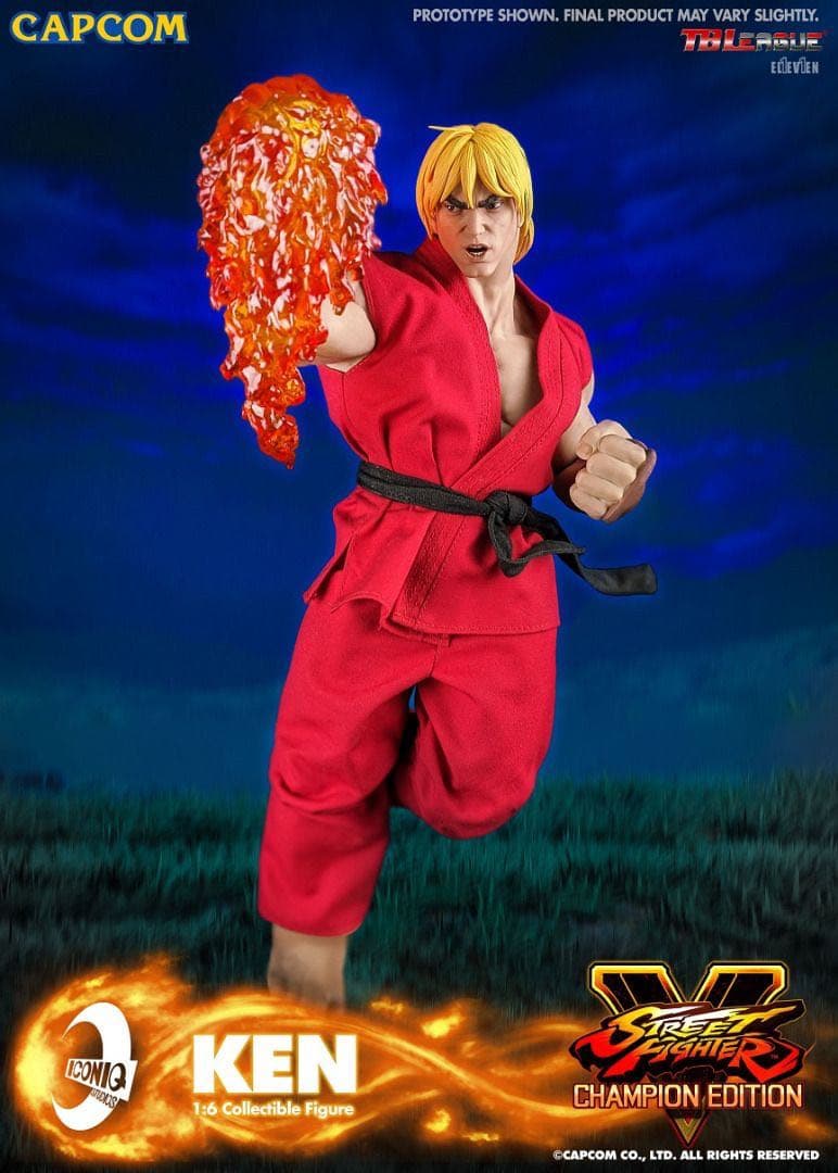 Iconiq IQGS-04ストリートファイターstreet fighterケン