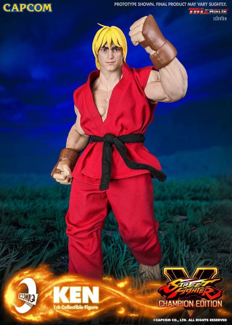 Iconiq IQGS-04ストリートファイターstreet fighterケン