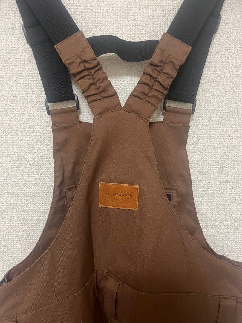 美品　AA HARDWEAR スキー　スノーボード　ウェア　ビブパンツ