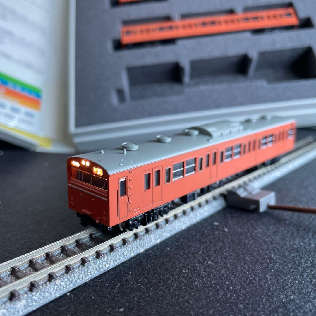 JR103系オレンジ色　　TOMIX。
