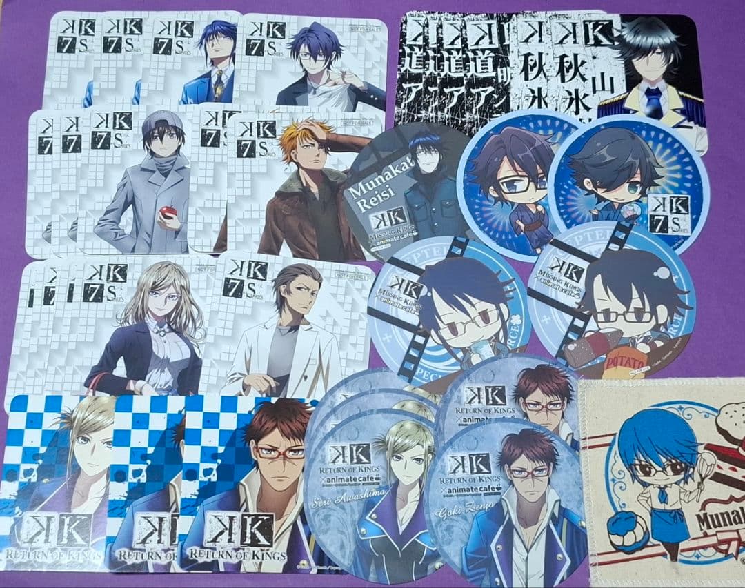 アニメK セプター4 青のクラン 330点以上 まとめ売り 宗像礼司 伏見猿比古