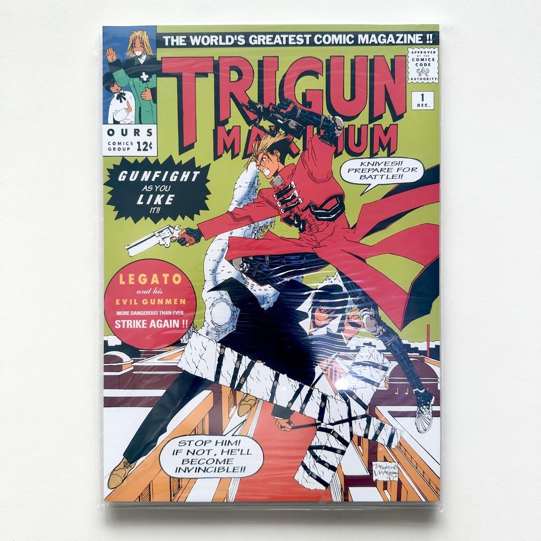 トライガン 内藤泰弘 カラーポートフォリオ 36枚セット TRIGUN 複製原画
