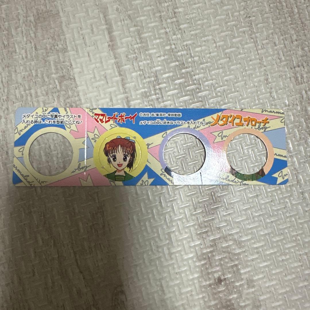 ママレードボーイ　メダイユブローチ