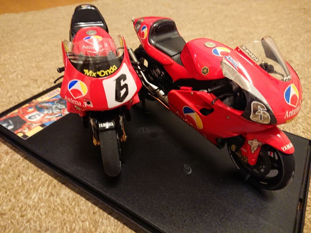 タミヤ 1/12 阿部典史 ノリック 直筆サイン入 プラモデル おまけ付
