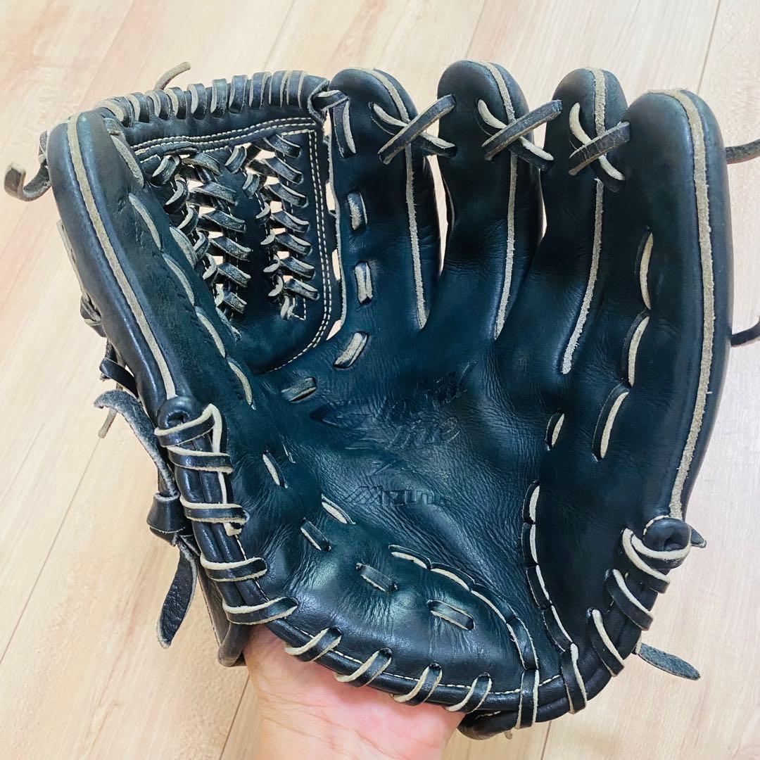 ★良品★ミズノ グローバルエリート Lシリーズ 一般 軟式グローブ 右投 内野手