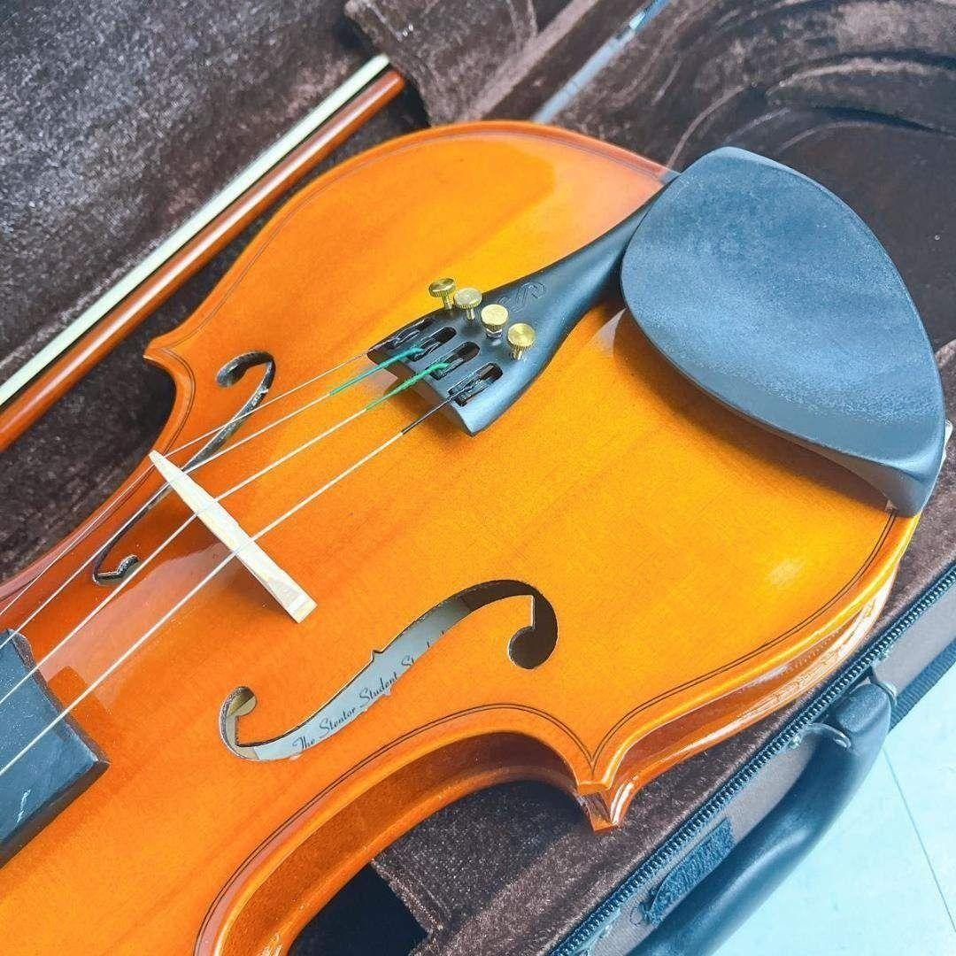 【美品】STENTOR バイオリン 弦楽器 弓 ステンター　4/4 バイオリン