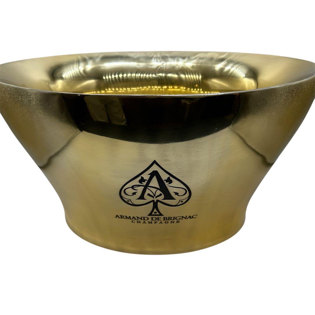 【非売品】アルマンド ブリニャック　ゴールドシャンパンクーラー　大容量版