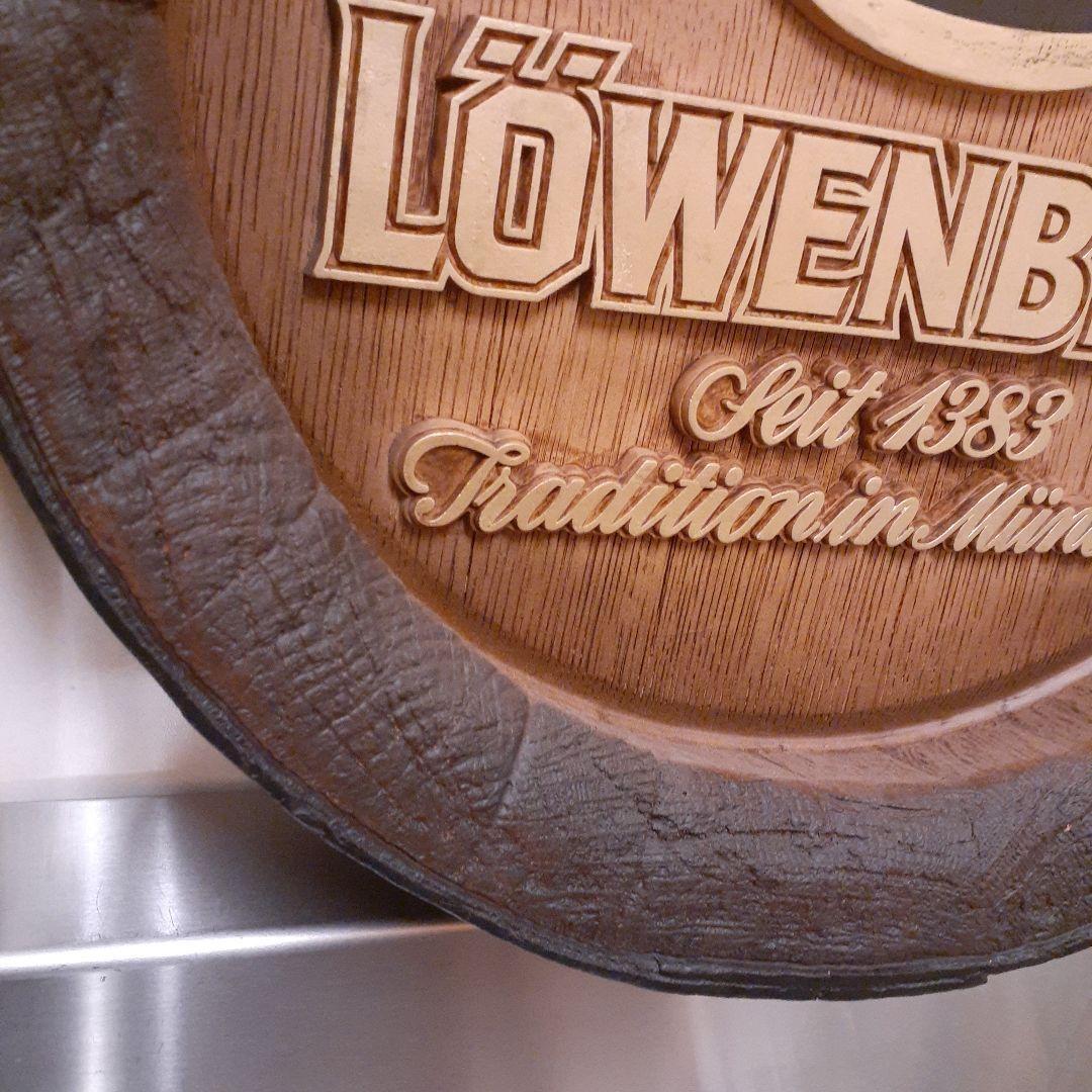 LÖWENBRÄU　レーベンブロイ　看板　ビール　インテリア　アンティーク