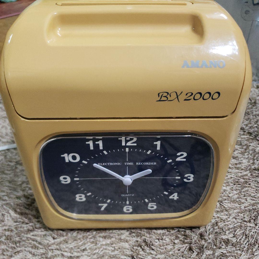 AMANO BX-2000 アナログ時計
