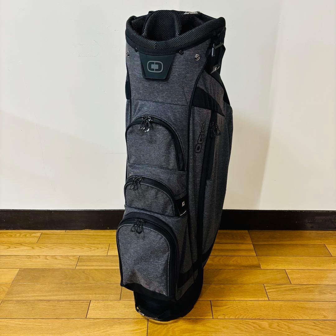 【希少美品】　OGIO (オジオ) ゴルフバッグ グレー 15分割　送料込み