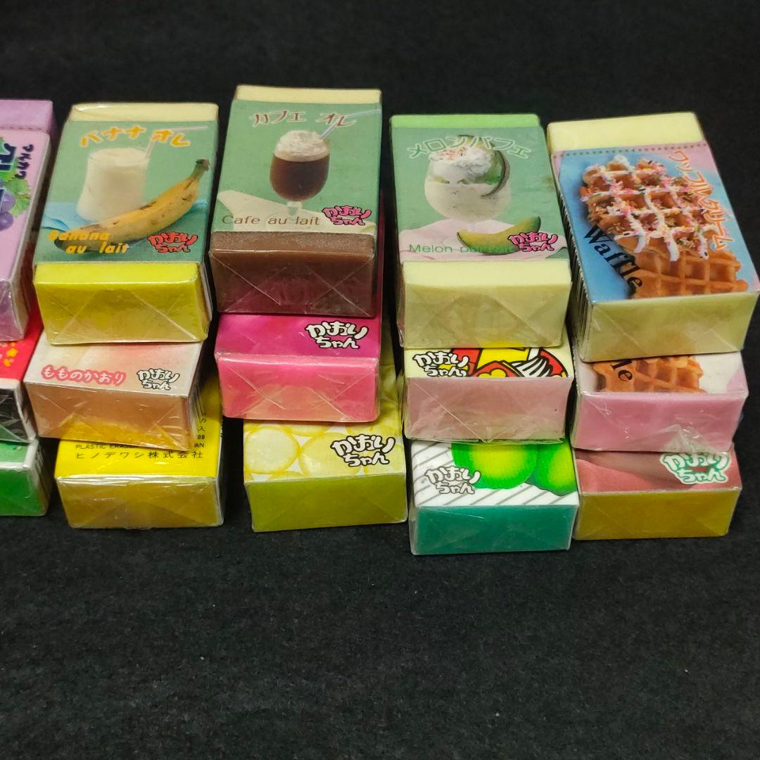 ■ レトロ かおりちゃん系消しゴム24個セット 未使用未開封 ■