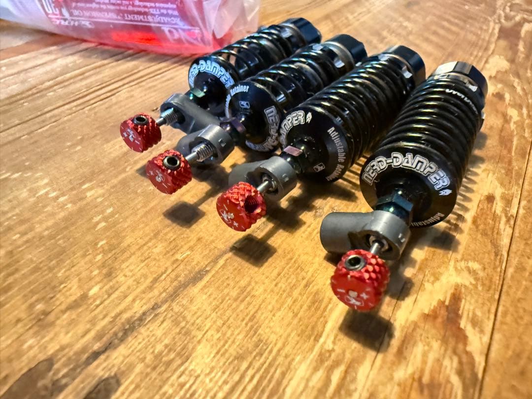 HRC ナードダンパー装着制作TRFシリンダー仕様　テスト走行のみオーバードーズ