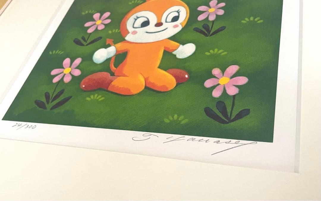 アンパンマン☆ドキンちゃん　 やなせたかし先生直筆サイン入り