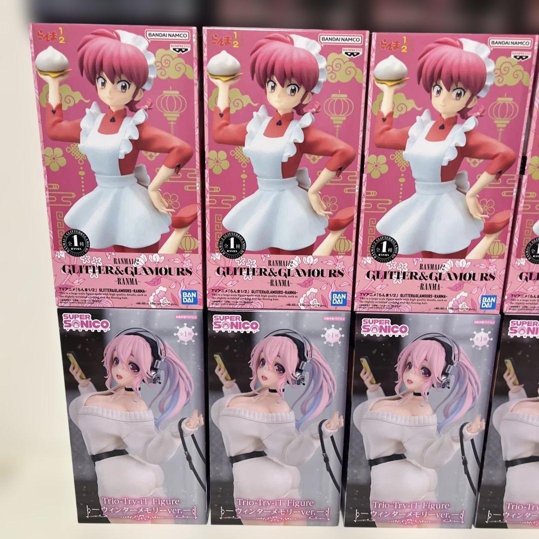 新品未開封オーバーロード　涼宮ハルヒ　らんま1/2 そに子　フィギュアまとめ売り