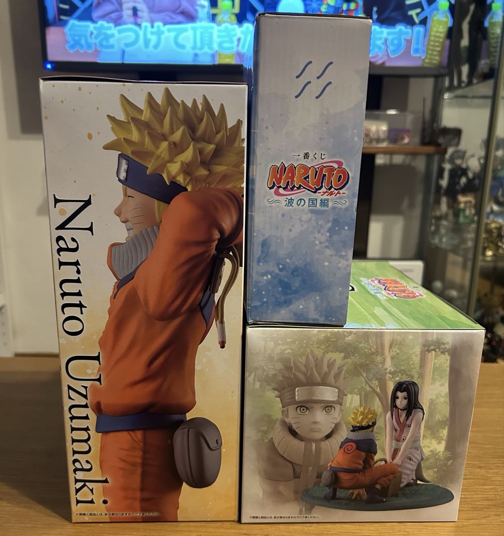 一番くじ NARUTO 波の国編 白 ナルト フィギュア A賞 C賞 D賞