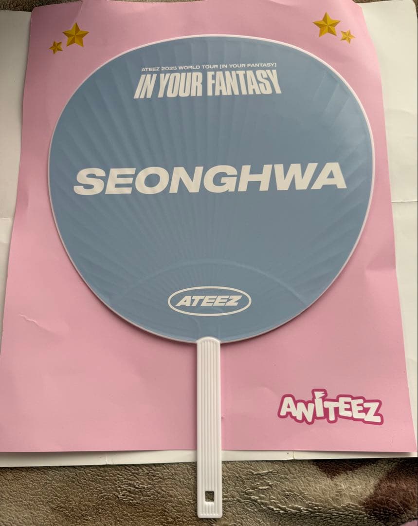 ATEEZ ソンファ　ペンライト ペンライトカバー うちわ うちわカバー