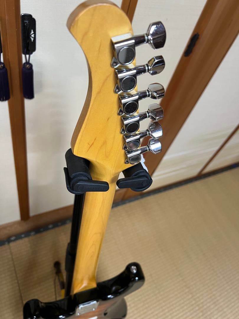 Bacchus エレキギター ストラトキャスター　fenderケース付き