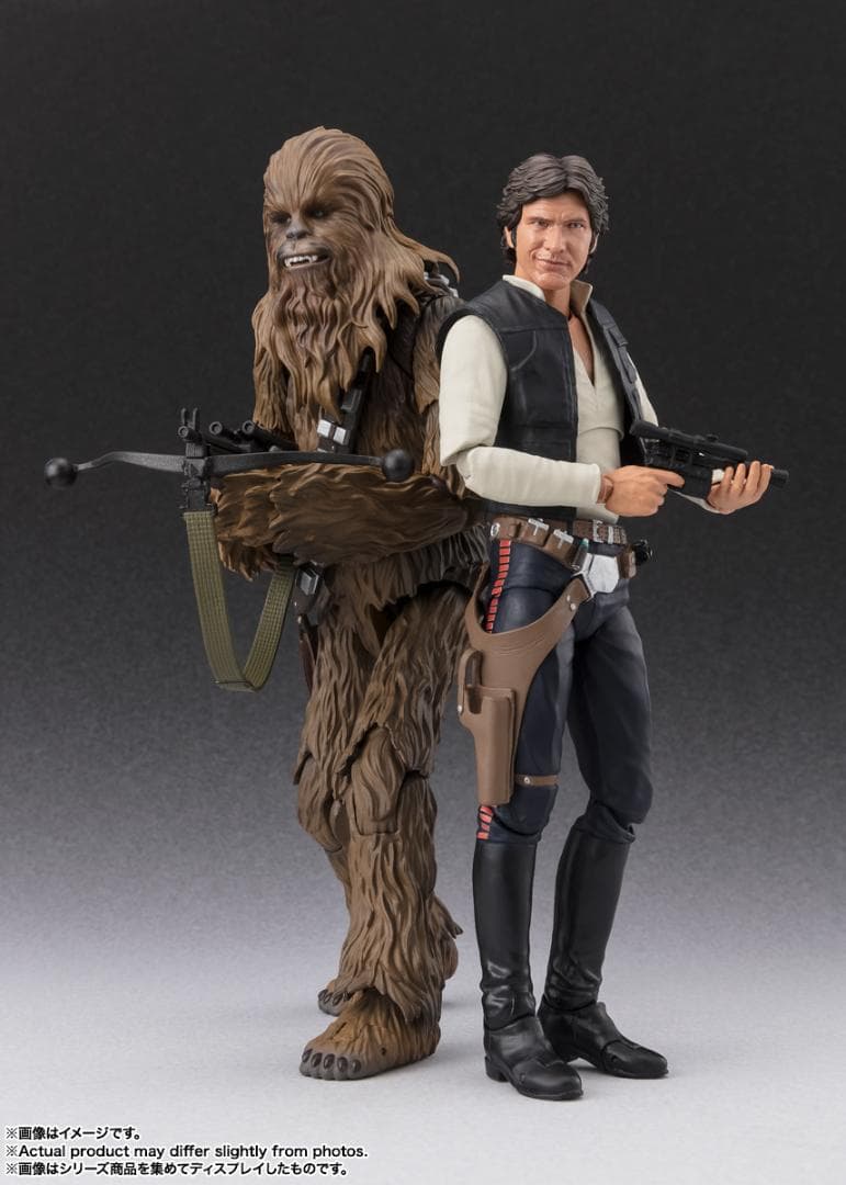 S.H.フィギュアーツ　ハン・ソロ、チューバッカ　2種セット
