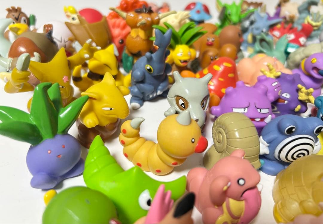 ポケモンキッズ 第1世代 初代 ポケモン 指人形 71体セット ソフビ