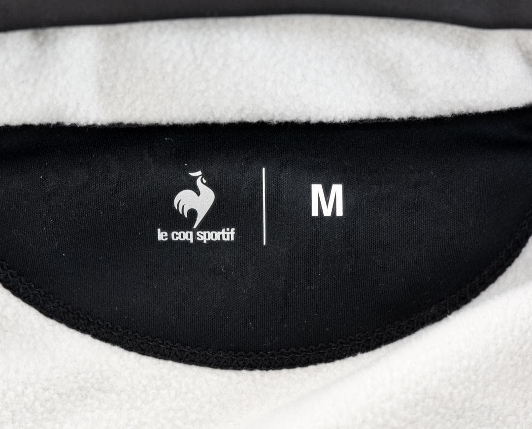 Le Coq Sportif ボンディングジャケット size:M ブラック