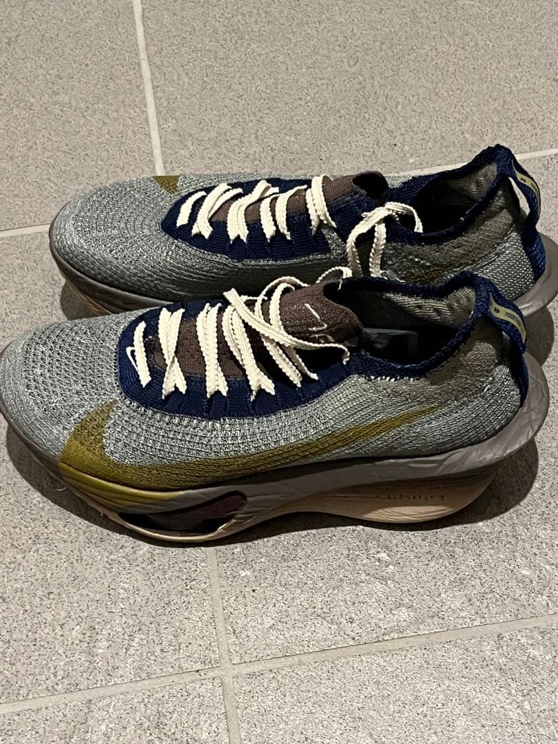 Nike マラソンシューズ　アルファフライ3 グレー　25.5 袋付き