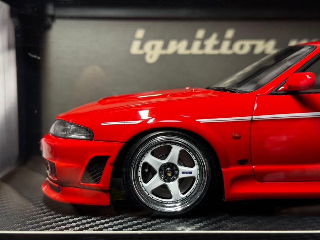 ミニカー Nismo R33 GT-R 400R 1/18 Red IG2253 NEW
