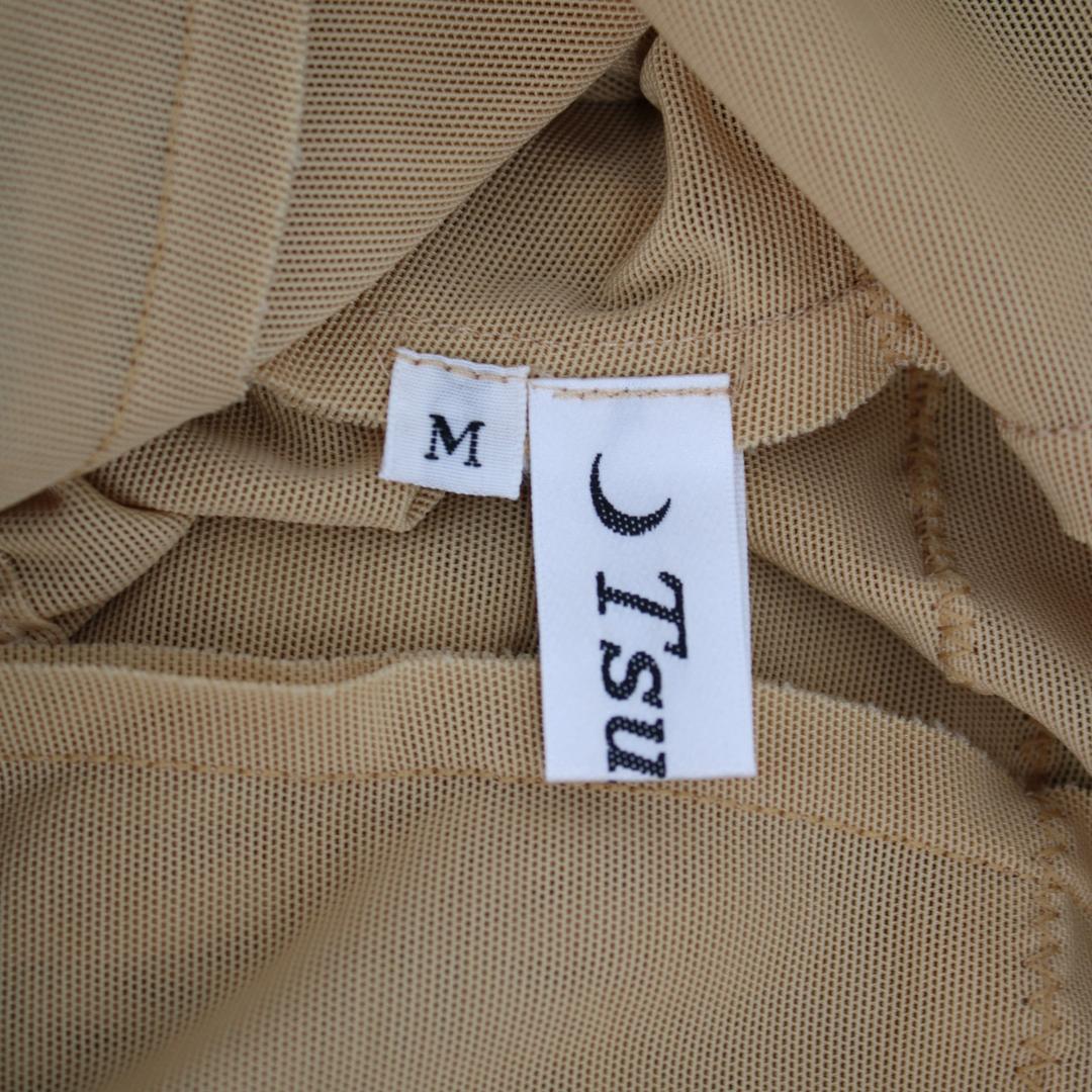 【美品 社交ダンス衣装】ブルー＆イエロー Tsukioka ワンピース ドレス