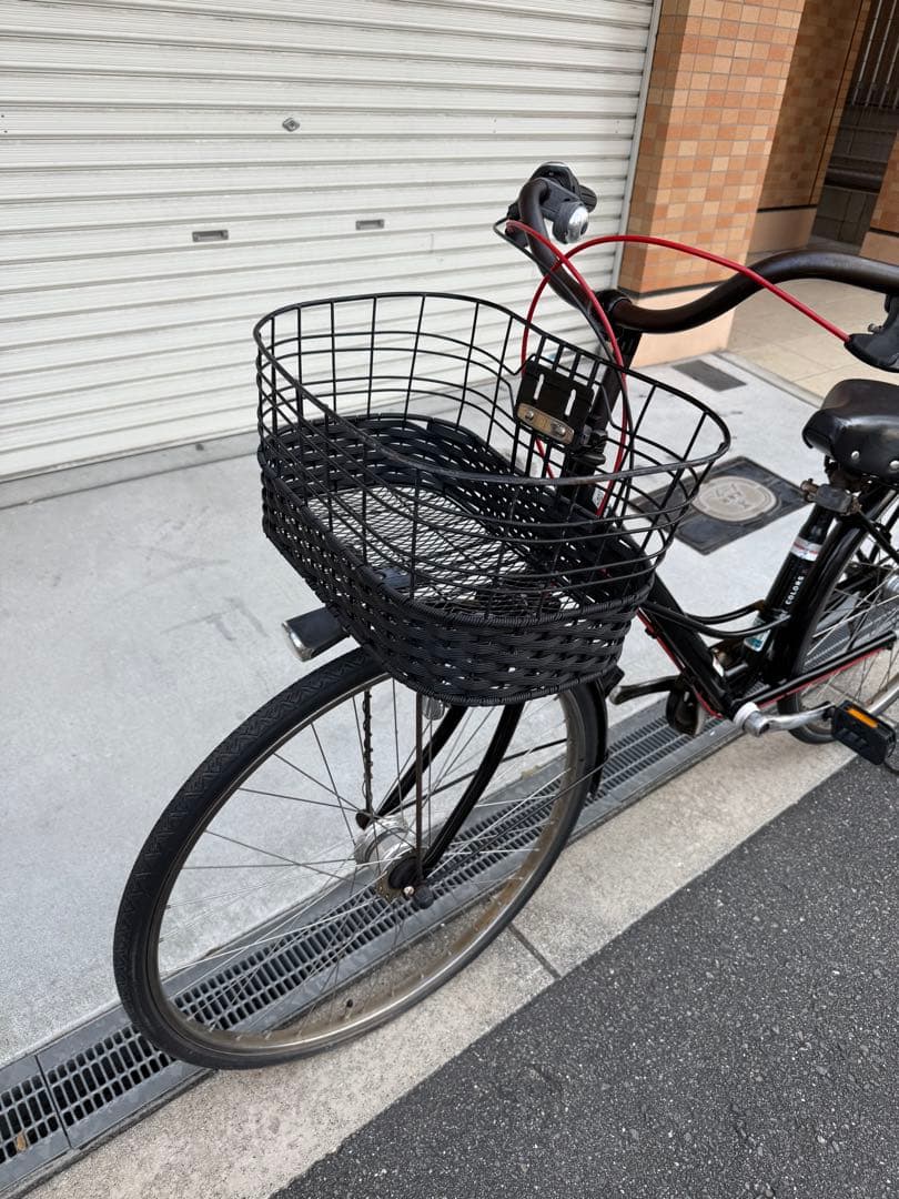 51 自転車 パナソニック 大阪市 【引取り限定】 26インチ 変速付き
