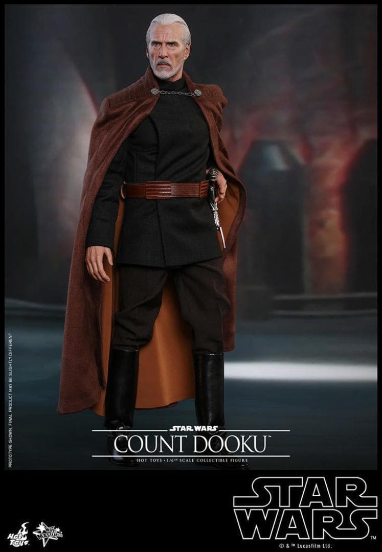 ホットトイズ1/6スター・ウォーズ クローンの攻撃 ドゥークー伯爵 MMS496