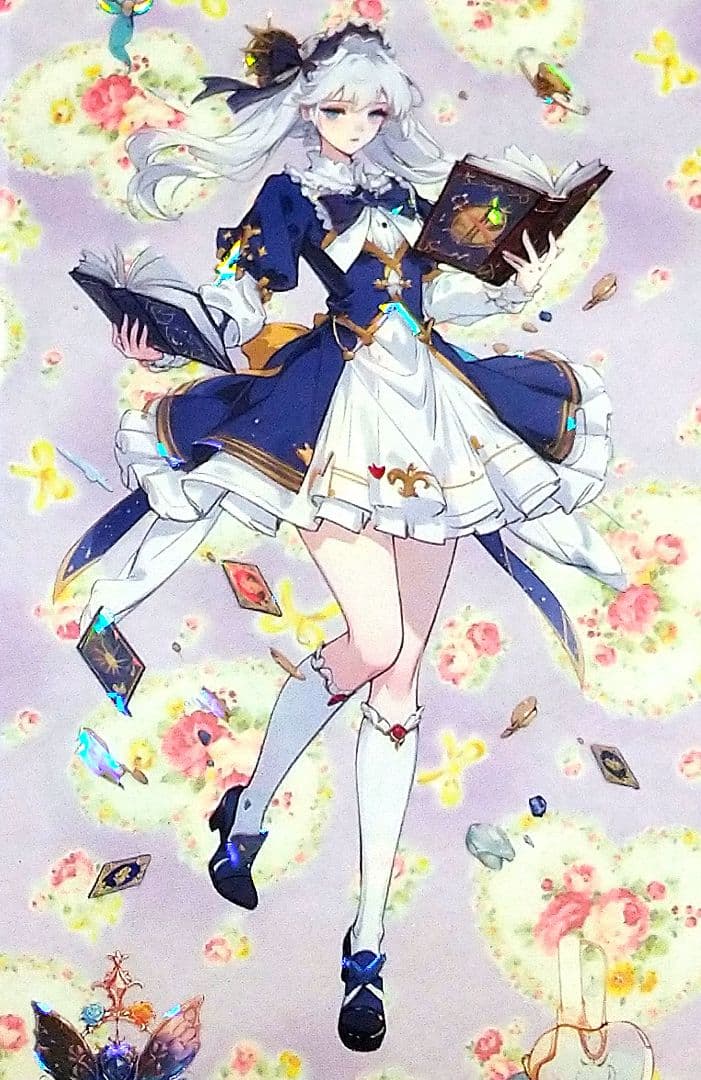 のこり１✩廃盤品✩J854＃戟影晨星(贝壳光)切り売り海外人物女の子AIマステ