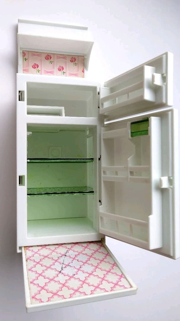 リカちゃん　冷凍　冷蔵庫　レトロ　レア　家具