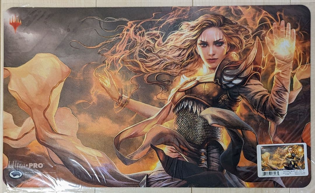 【未使用】MTG　慈悲深きセラ　小型プレイマット