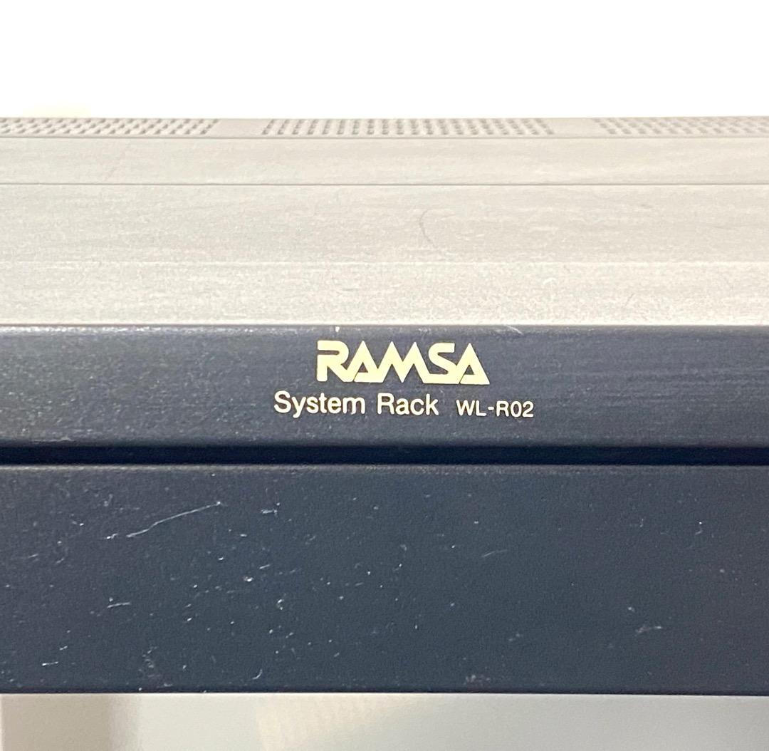 動作品 RAMSA WU-L61 電源+システム ラック マウント用キャビネット