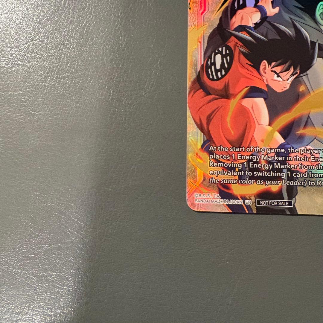 ドラゴンボール超 海外 エナジーマーカー 孫悟空 プロモ 英語