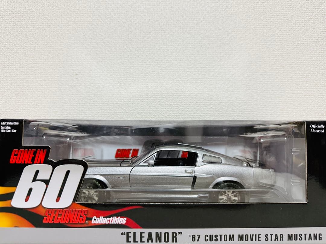 GL/'67 Fordフォード Mustangマスタング エレノア 1/18