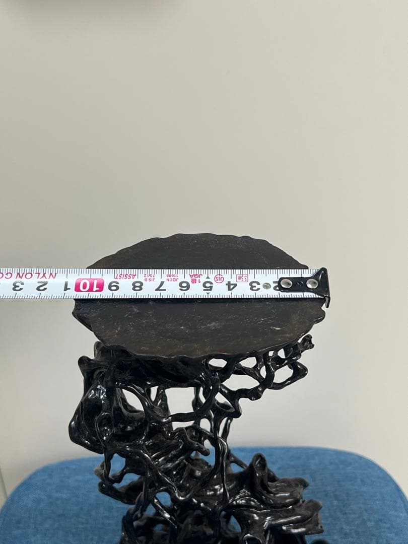 黒色樹脂製置物 鉢台 BONSAI-POT-STAND