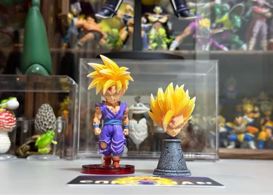 ドラゴンボール 孫悟飯 ガレキ ガレージキット スタチュー X⑦②