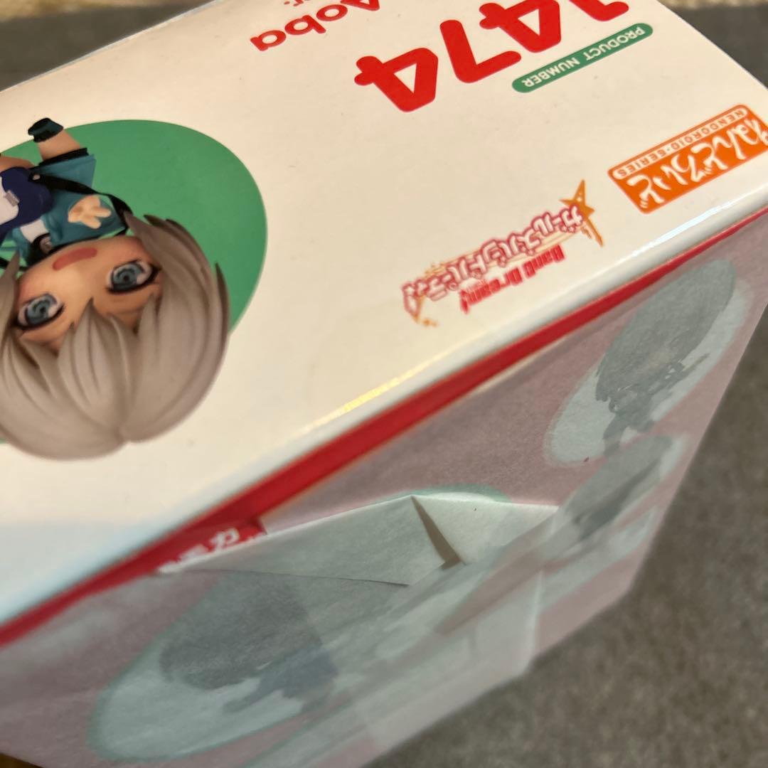 【未開封】バンドリ ねんどろいど 青葉モカ ステージ衣装 特典バッジ台座付き
