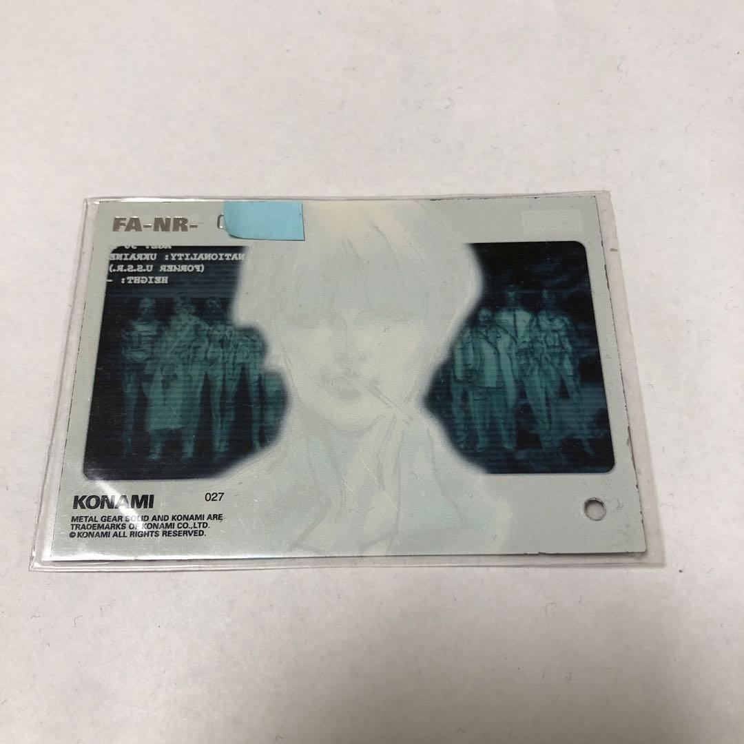 その他 L GEAR SOLID Trading Card #027 PIG