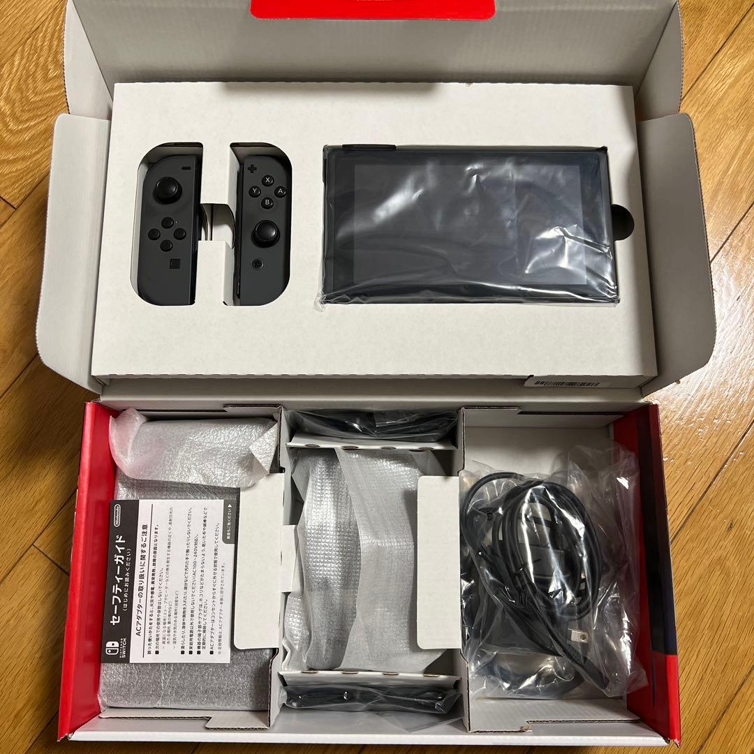 Nintendo Switch グレー 本体 付属品付き